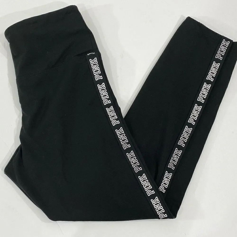 Victoria’s Secret Pink high Waist leggings Black XXlarge - Picture 4 of 5